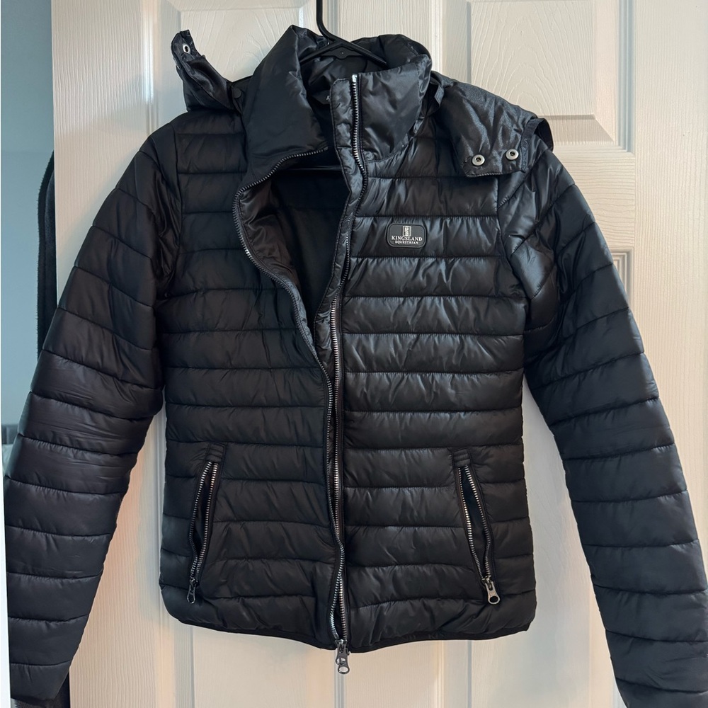 Kingsland Black Puffer Jacket